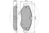 Превью - 12301 OPTIMAL Комплект тормозных колодок, дисковый тормоз (фото 3)