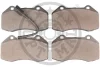 Превью - 12335 OPTIMAL Комплект тормозных колодок, дисковый тормоз (фото 2)