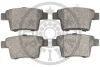 Превью - 12350 OPTIMAL Комплект тормозных колодок, дисковый тормоз (фото 2)