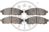 Превью - 12371 OPTIMAL Комплект тормозных колодок, дисковый тормоз (фото 2)