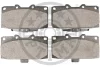 Превью - 12411 OPTIMAL Комплект тормозных колодок, дисковый тормоз (фото 2)