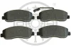 Превью - 12419 OPTIMAL Комплект тормозных колодок, дисковый тормоз (фото 2)