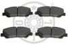 Превью - 12425 OPTIMAL Комплект тормозных колодок, дисковый тормоз (фото 2)