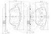Превью - 12506 OPTIMAL Комплект тормозных колодок, дисковый тормоз (фото 3)