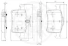 Превью - 12514 OPTIMAL Комплект тормозных колодок, дисковый тормоз (фото 3)