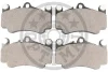 Превью - 12523 OPTIMAL Комплект тормозных колодок, дисковый тормоз (фото 2)