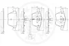 Превью - 12532 OPTIMAL Комплект тормозных колодок, дисковый тормоз (фото 3)
