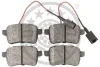 Превью - 12554 OPTIMAL Комплект тормозных колодок, дисковый тормоз (фото 2)
