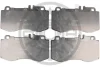 12716 OPTIMAL Комплект тормозных колодок, дисковый тормоз