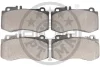 Превью - 12716 OPTIMAL Комплект тормозных колодок, дисковый тормоз (фото 2)