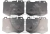 12728 OPTIMAL Комплект тормозных колодок, дисковый тормоз