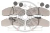 Превью - 12739 OPTIMAL Комплект тормозных колодок, дисковый тормоз (фото 2)
