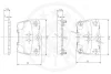 Превью - 83902 OPTIMAL Комплект тормозных колодок, дисковый тормоз (фото 3)