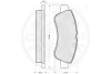 Превью - 84010 OPTIMAL Комплект тормозных колодок, дисковый тормоз (фото 3)