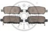 Превью - 87601 OPTIMAL Комплект тормозных колодок, дисковый тормоз (фото 2)