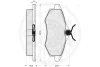 Превью - 88100 OPTIMAL Комплект тормозных колодок, дисковый тормоз (фото 3)