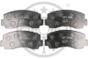 9187 OPTIMAL Комплект тормозных колодок, дисковый тормоз