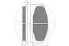 Превью - 9243 OPTIMAL Комплект тормозных колодок, дисковый тормоз (фото 3)