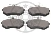Превью - 9271 OPTIMAL Комплект тормозных колодок, дисковый тормоз (фото 2)
