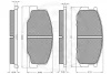 Превью - 9316 OPTIMAL Комплект тормозных колодок, дисковый тормоз (фото 3)