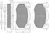Превью - 9339 OPTIMAL Комплект тормозных колодок, дисковый тормоз (фото 3)