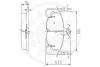 Превью - 9416 OPTIMAL Комплект тормозных колодок, дисковый тормоз (фото 3)