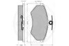 Превью - 9772 OPTIMAL Комплект тормозных колодок, дисковый тормоз (фото 3)