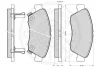Превью - 9815 OPTIMAL Комплект тормозных колодок, дисковый тормоз (фото 2)