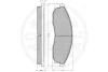 Превью - 9916 OPTIMAL Комплект тормозных колодок, дисковый тормоз (фото 3)