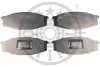 9917 OPTIMAL Комплект тормозных колодок, дисковый тормоз