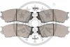 Превью - 9949 OPTIMAL Комплект тормозных колодок, дисковый тормоз (фото 2)