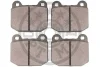 Превью - BP-09164 OPTIMAL Комплект тормозных колодок, дисковый тормоз (фото 2)