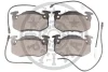 Превью - BP-09339 OPTIMAL Комплект тормозных колодок, дисковый тормоз (фото 2)