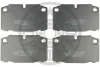 BP-09360 OPTIMAL Комплект тормозных колодок, дисковый тормоз