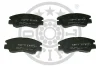 BP-09581 OPTIMAL Комплект тормозных колодок, дисковый тормоз