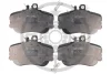 BP-09875 OPTIMAL Комплект тормозных колодок, дисковый тормоз