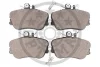 Превью - BP-09875 OPTIMAL Комплект тормозных колодок, дисковый тормоз (фото 2)