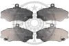 BP-09955 OPTIMAL Комплект тормозных колодок, дисковый тормоз