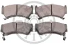 Превью - BP-10183 OPTIMAL Комплект тормозных колодок, дисковый тормоз (фото 2)