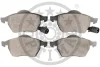 Превью - BP-10189 OPTIMAL Комплект тормозных колодок, дисковый тормоз (фото 2)