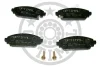 BP-10322 OPTIMAL Комплект тормозных колодок, дисковый тормоз
