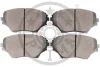 Превью - BP-10551 OPTIMAL Комплект тормозных колодок, дисковый тормоз (фото 2)