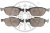 Превью - BP-12133 OPTIMAL Комплект тормозных колодок, дисковый тормоз (фото 2)
