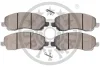 Превью - BP-12284 OPTIMAL Комплект тормозных колодок, дисковый тормоз (фото 2)