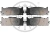 BP-12314 OPTIMAL Комплект тормозных колодок, дисковый тормоз
