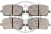 Превью - BP-12329 OPTIMAL Комплект тормозных колодок, дисковый тормоз (фото 2)