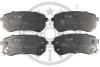 BP-12355 OPTIMAL Комплект тормозных колодок, дисковый тормоз