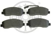 Превью - BP-12419 OPTIMAL Комплект тормозных колодок, дисковый тормоз (фото 2)