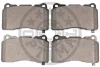 Превью - BP-12457 OPTIMAL Комплект тормозных колодок, дисковый тормоз (фото 2)
