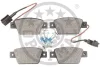 Превью - BP-12541 OPTIMAL Комплект тормозных колодок, дисковый тормоз (фото 2)
